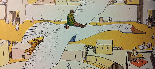 Moebius, Jean Giraud, desierto