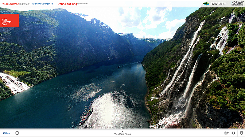 VisitNorway Webby Awards Best Homepage