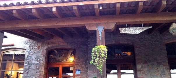 Entrada del Hotel rural Molí de la Torre