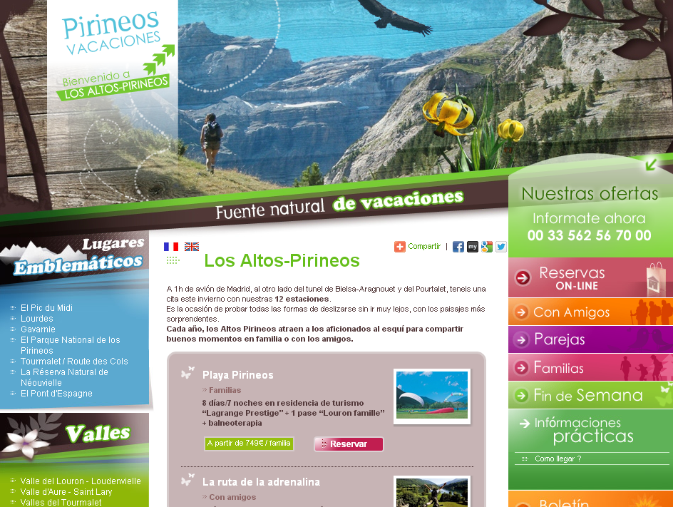 Sitio oficial de Hautes-Pyréneés - Altos Pirineos