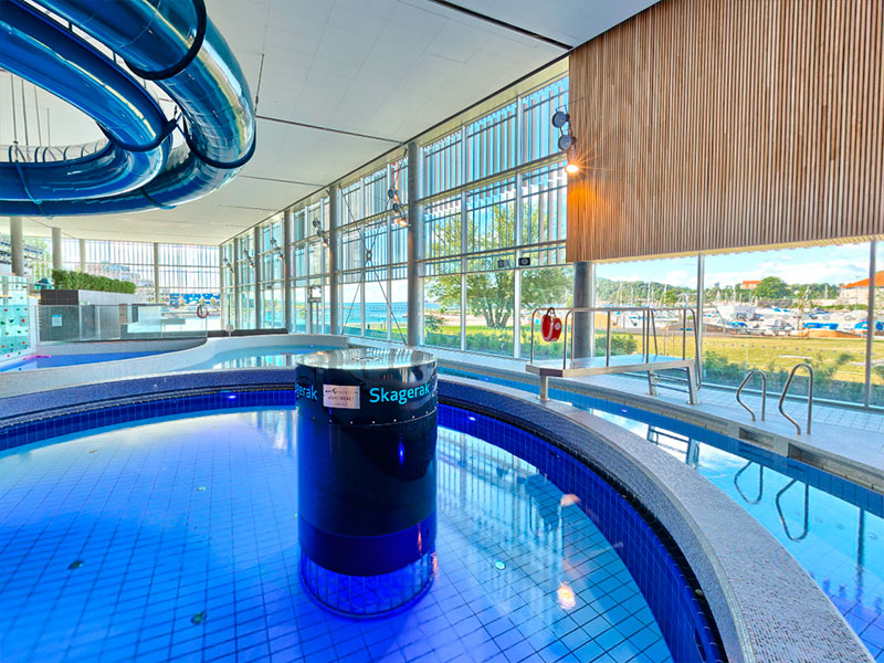 Zona de baños y oleaje  (Foto de Aquarama)