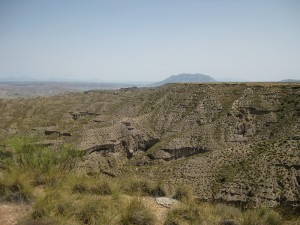 Los llamados badlands de Granada