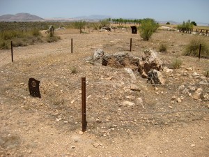 Restos megalíticos en Gorafe