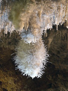 Formaciones excéntricas en El Soplao