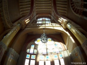 Interior de la gran sala del Edificio de la Administración