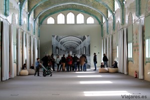 Interior del pabellón de San Rafael