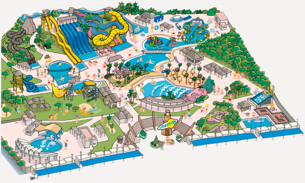 Instalaciones de Aquopolis Costa Daurada