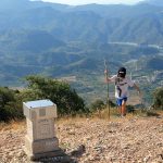 ¡A punto de coronar la cima! Roca Corbatera, Serra de Montsant