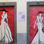 Muros y pùertas decoradas en el casco viejo de Funchal