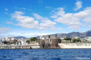 Antiguo islote del Puerto de Madeira, ahora unido por un dique
