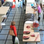 En el Mercado dos Lavradores hay también un buen surtido de productos del mar