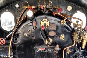 Mandos de control de uno de las locomotoras