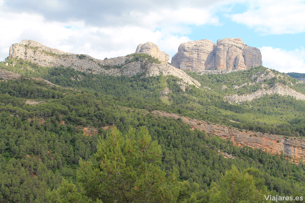 Las Rocas de Benet, en el Parque Natural de Els Ports