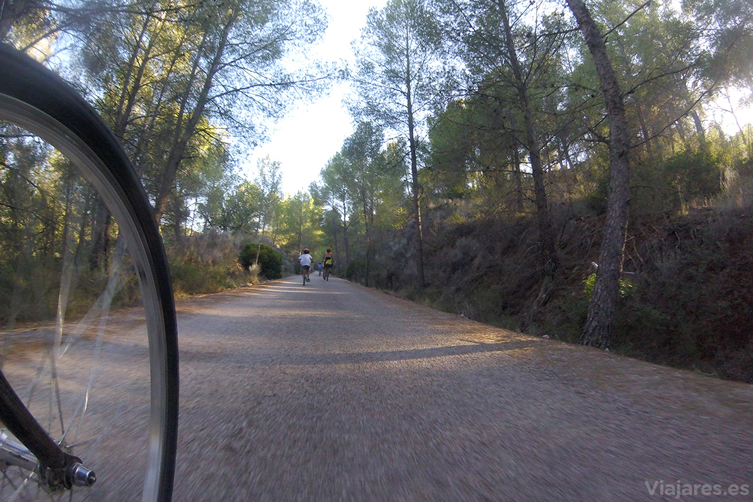 Sobre ruedas en la Vía Verde