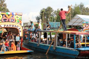Trajinera de Xochimilco