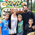 En familia por Xochimilco