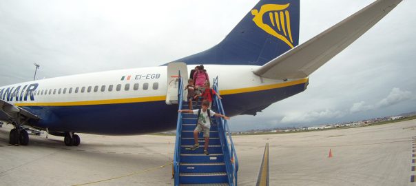 Viaje familiar con Ryanair