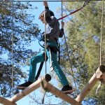 Acrobacias aéreas y retos en Diver Parc Lúdic
