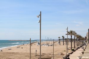 Playa de Sant Salvador en El Vendrell