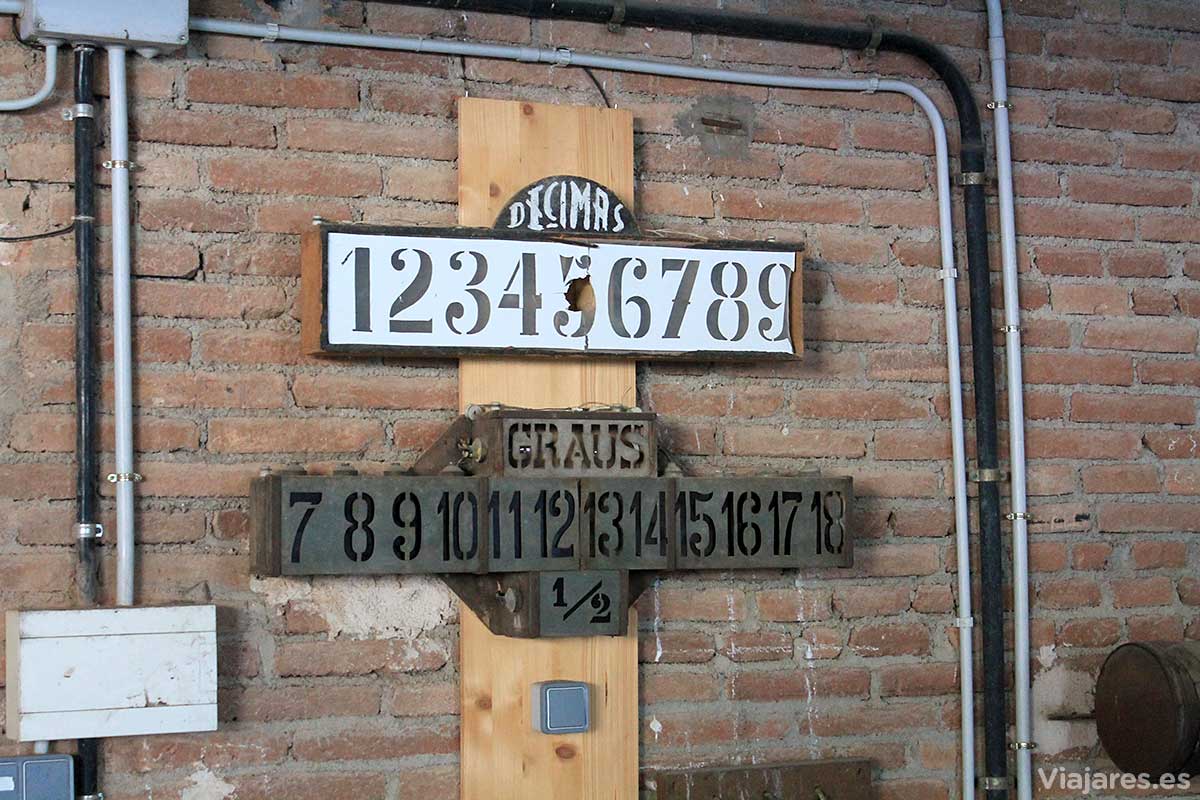 Marcador de grados alcohólicos