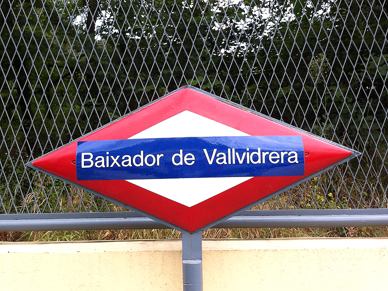Estación FGC Baixador de Vallvidrera 
